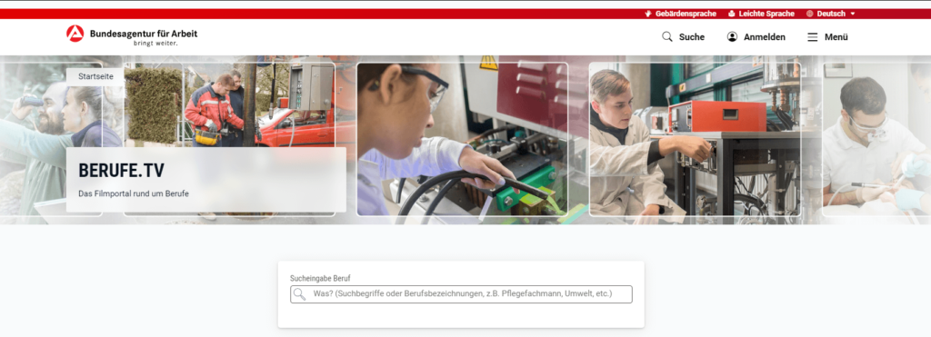 berufe tv - niemiecki branżowy