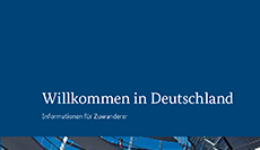 okładka broszury Wilkommen in Deutschland