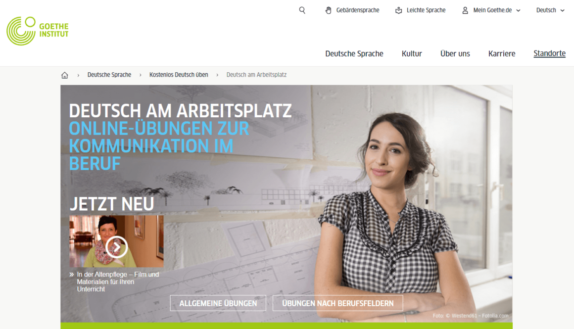 niemieckie słownictwo branżowe zrzut ekranu